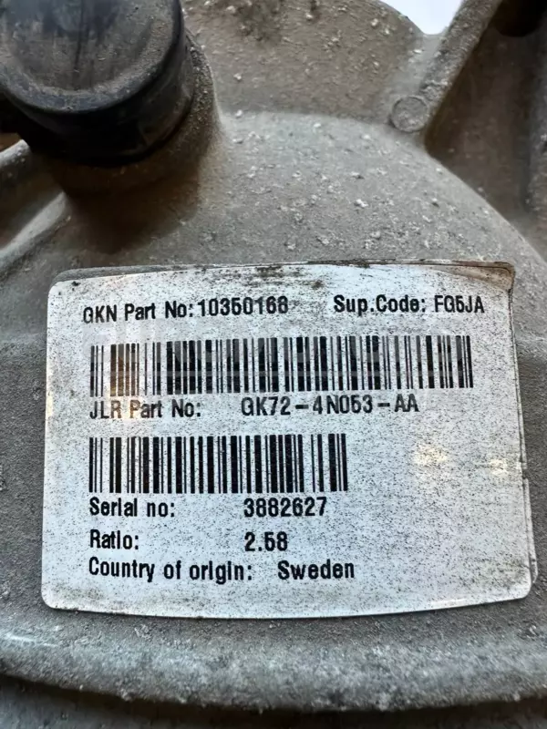 Задній диференціал Land Rover Discovery Sport 2.0d 2014-2019 P10347751 it-10577 Дизель - 5