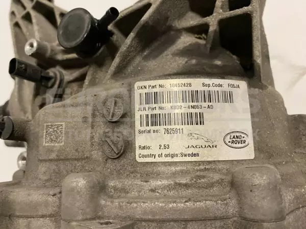 Задний дифференциал Land Rover Evoque 2.0d 2018 K8D2-4N053-AD it-10850 Дизель - 4
