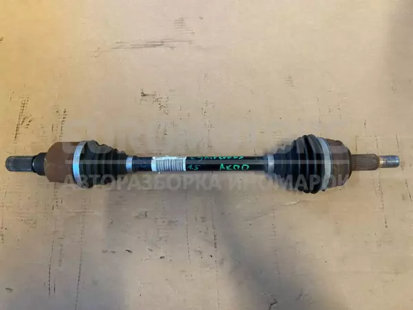 Полуось переднее левое (Привод) Citroen C5 Aircross 1.5hdi (euro-6) 2017 9808771480 it-10961 Дизель euromotors.com.ua