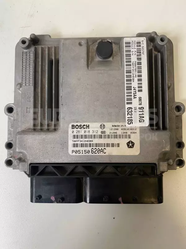 Блок управления двигателем ЭБУ Fiat Freemont 2.0MJet 2011-2016 P05150620AC it-11206 Дизель - 3