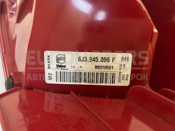 Правый задний фонарь Seat Ibiza 1.4 16V TSI 2008-2017 6J3945096F it-11213 Бензин - 3