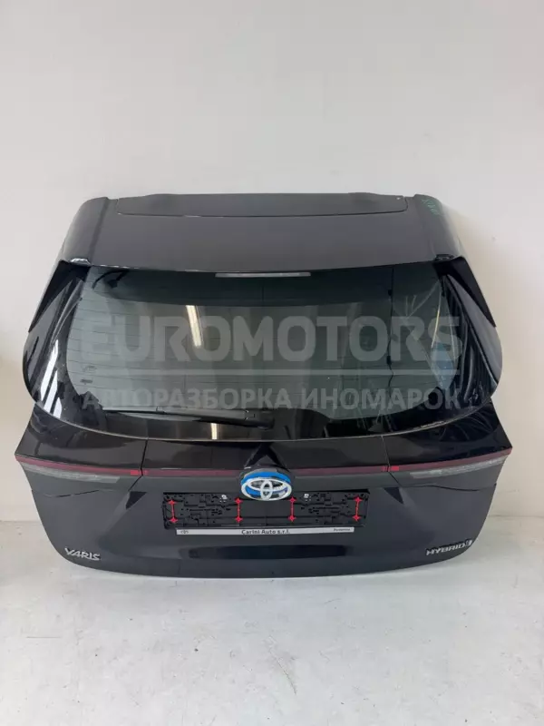 Задний люк Toyota Yaris Cross 1.5 2020 it-11238 euromotors.com.ua