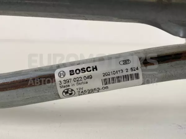 Електродвигун склоочисника переднього скла BMW 1 2.0tdi (F40) 2019-2024 3397022049 it-11292 Дизель - 6