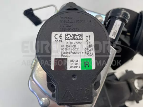 Передний правый ремень безопасности BMW 1 2.0tdi (F40) 2019-2024 641229400B it-11325 Дизель - 6