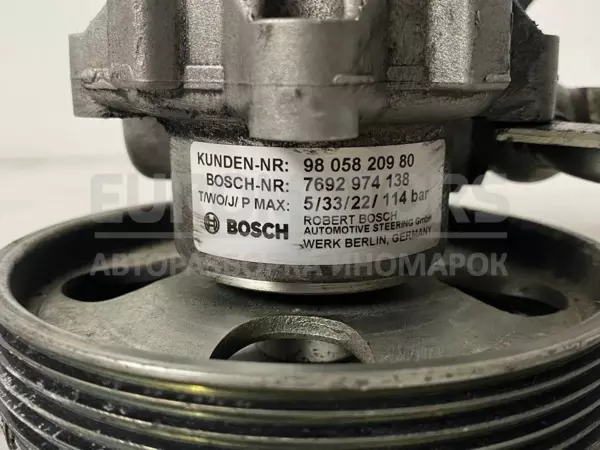 Насос гідропідсилювача керма Peugeot Boxer 2.2 HDI 2014 7692974138 it-11386 Дизель - 7