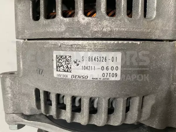 Генератор переменного тока BMW 1 2.0 16V (F20) 2010 104211 it-11397 Бензин - 7