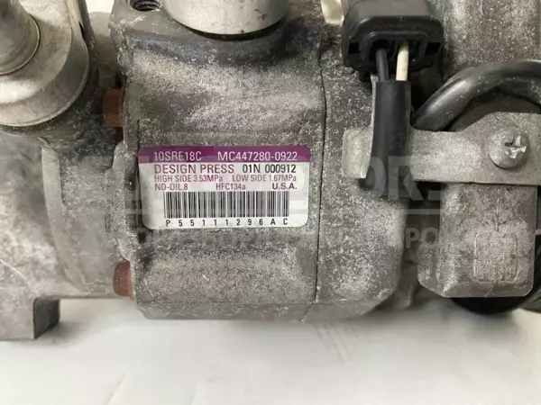 Компрессор кондиционера Jeep Compass 2.2crd 2006 447280-0922 it-11414 Дизель - 7