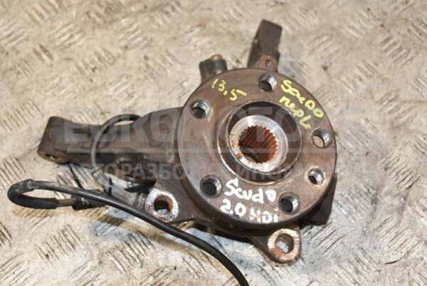 Поворотний кулак лівий з ABS в зборі маточина Peugeot Expert 1995-2007 381640 euromotors.com.ua