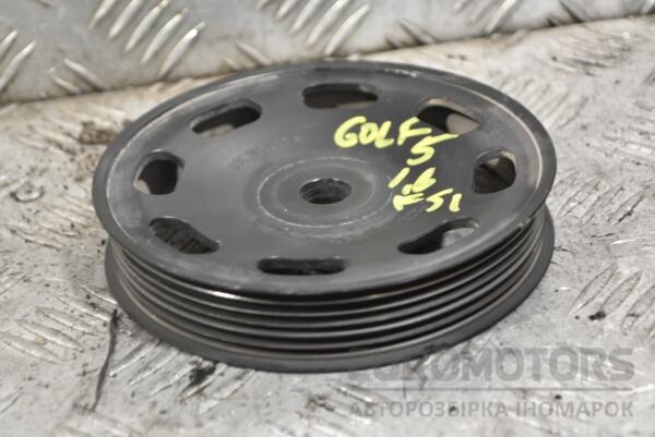 Шків коленвала 6 потічків VW Golf 1.6 16V FSI (V) 2003-2008 03C105255A 382133 euromotors.com.ua