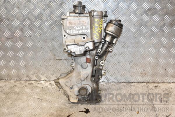 Крышка двигателя передняя VW Golf 1.6 16V FSI (V) 2003-2008 03C109211E 382174 euromotors.com.ua