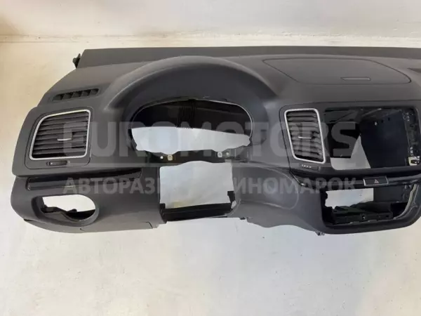Центральная панель приборов с подушкой безопасности Seat Alhambra 2.0tdi 2010 7N1857001AB it-11435 Дизель - 2