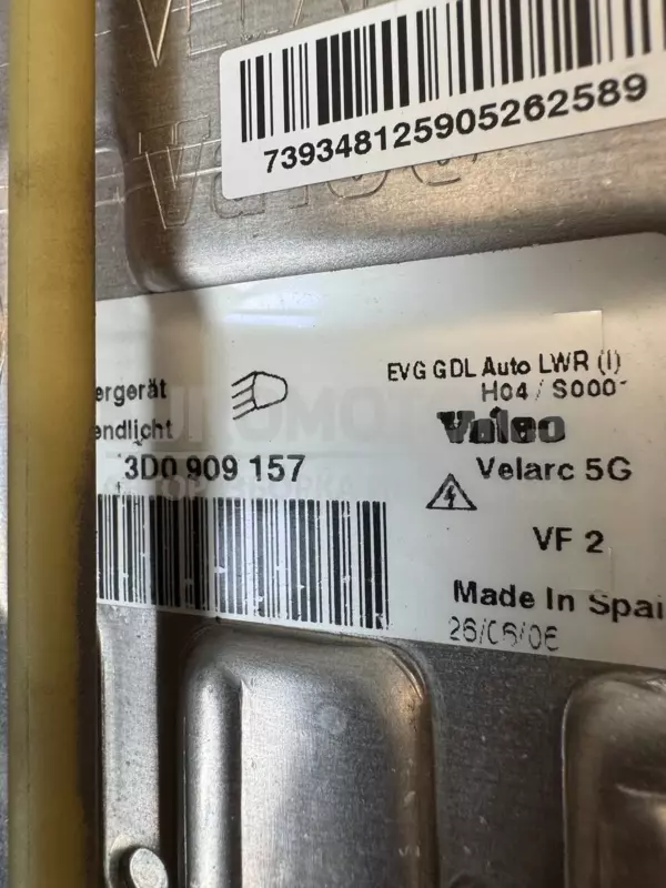 Левая ксеноновая фара VW Touareg 2.5tdi 2002-2010 7L6941015BK it-11523 Дизель - 4