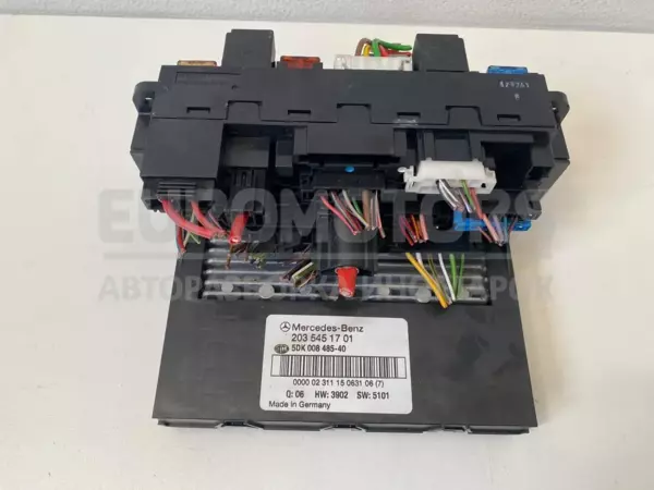 Блок предохранителей Mercedes C-class 2.2cdi (W203) 2000-2007 5DK008485-40 it-11567 Дизель euromotors.com.ua