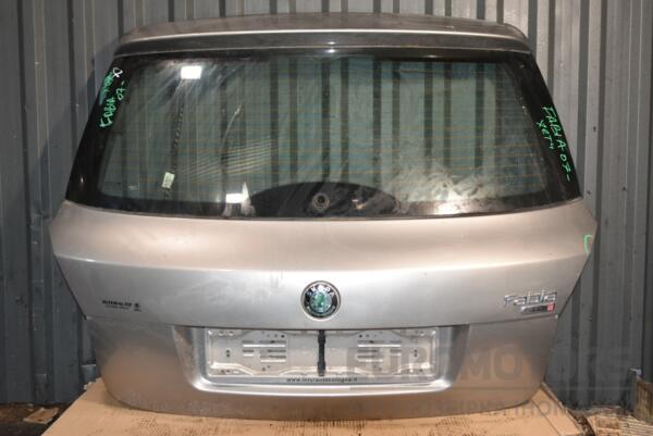 Крышка багажника со стеклом хетчбек (дефект) Skoda Fabia 2007-2014 5J6827025 383199 euromotors.com.ua