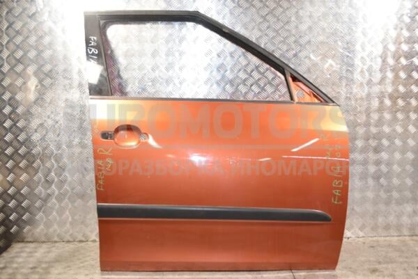 Дверь передняя правая Skoda Fabia 2007-2014 5J6831056 383478 euromotors.com.ua