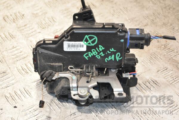 Замок двери передний правый электр 8 пинов Skoda Fabia 2007-2014 3B1837016CE 383487 euromotors.com.ua
