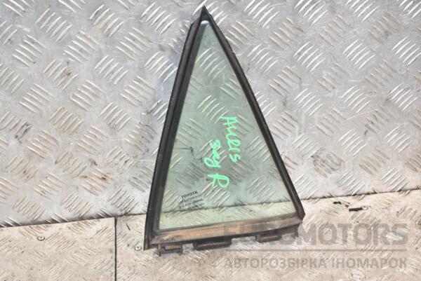 Скло двері заднє праве трикутник Toyota Auris (E15) 2006-2012 6818802090 383627 euromotors.com.ua