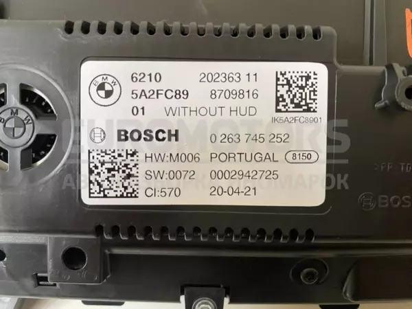 Спидометр, панель приборов BMW 1 2.0tdi (F40) 2019-2024 8709816 it-11295 Дизель - 8