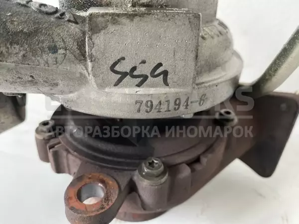 Турбіна Volvo S60 2.0td D3 2010-2018 794194-6 it-11649 Дизель - 6