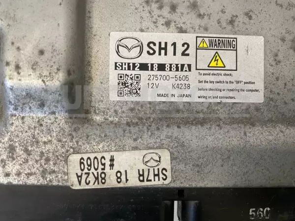 Блок керування двигуном Mazda 3 2.2tdi 2013-2019 SH1218881A it-11798 Дизель - 4