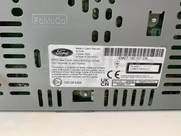 CD/DVD-плеер Ford Galaxy 2.5 2015 EM2T-19C107-CN it-11807 - 5