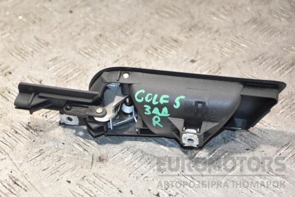 Ручка двери внутренняя задняя правая VW Golf (V) 2003-2008 1K5837114 383716 - 2
