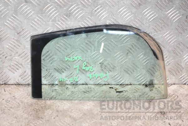 Скло двері заднє ліве трикутне Skoda Fabia 2007-2014 383738 euromotors.com.ua