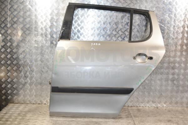 Двері задні ліві хетчбек (дефект) Skoda Fabia 2007-2014 5J6833311A 383740 euromotors.com.ua