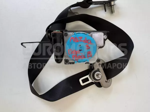 Передний правый ремень безопасности Mazda 3 2.2tdi 2013-2019 0589-P1-000146 it-11853 Дизель euromotors.com.ua
