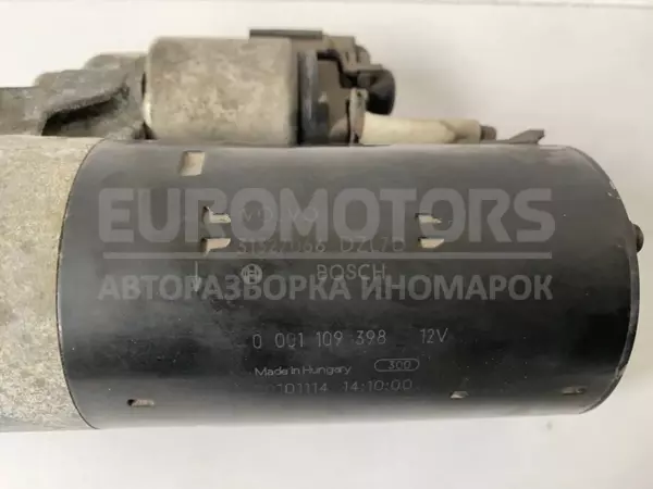 Стартерный двигатель Volvo S60 2.0td D3 2010-2018 0001109398 it-11646 Дизель - 2