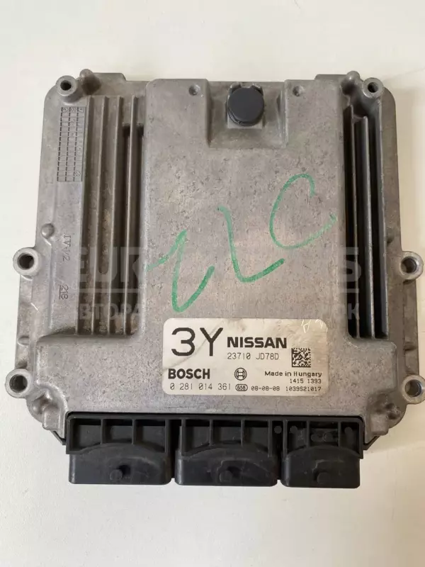 Блок управления двигателем Nissan Qashqai 2.0dCi 2007-2014 0281014361 it-11911 Дизель euromotors.com.ua