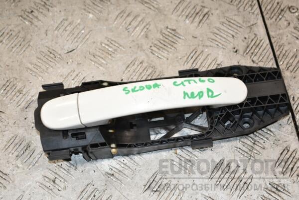 Ручка двери наружная передняя правая (дефект) Skoda Citigo 2011-2020 384514 euromotors.com.ua