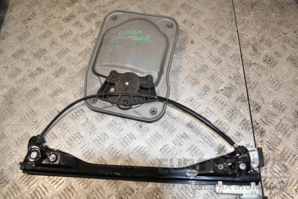 Склопідйомник передній правий електро Skoda Citigo 2011-2020 384518 - 2