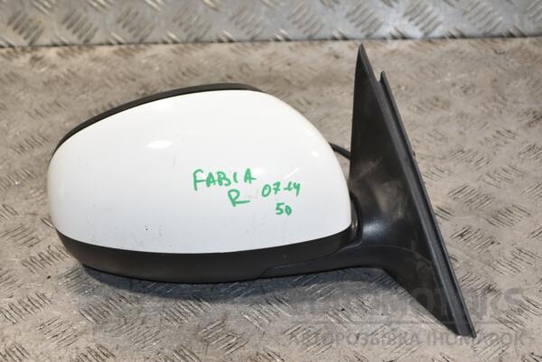 Дзеркало праве електр 5 пинов Skoda Fabia 2007-2014 384526 - 2