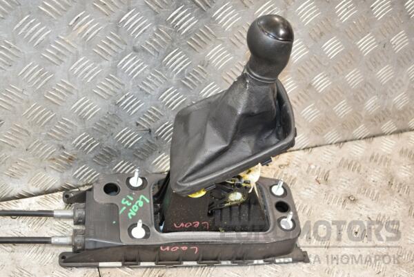 Куліса перемикання КПП 6-ступка з тросами Seat Leon 2013 5Q0711049AQ 384660 - 2