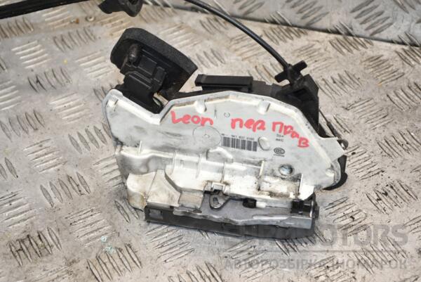 Замок двери передний правый электр 7 пинов Seat Leon 2013 5K1837016D 384686 euromotors.com.ua