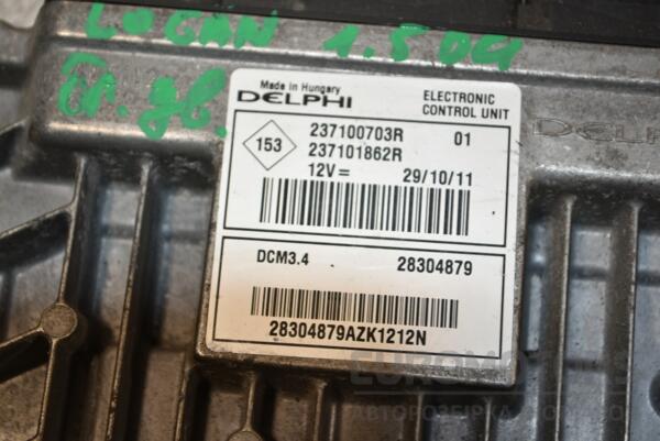 Блок керування двигуном Renault Logan 1.5dCi 2005-2014 237100703R 384777 - 2
