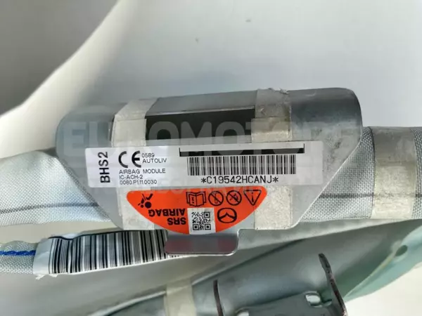 Ліва бічна шторка безпеки Mazda 3 2.2tdi 2013-2019 0080P1110030 it-11783 Дизель - 2