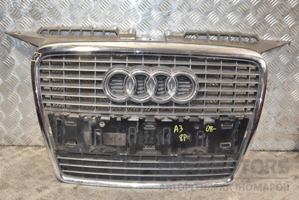 Решетка радиатора 08- (дефект) Audi A3 (8P) 2003-2012 8P4853651R 385094 euromotors.com.ua