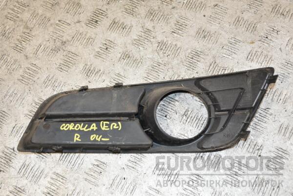 Накладка бампера под птф правая 04- Toyota Corolla (E12) 2001-2006 5212702120 385119 - 2