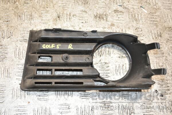 Накладка бампера під ВТФ права VW Golf (V) 2003-2008 1K0853666B 385123 - 2