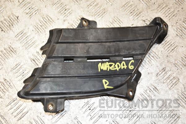 Решетка переднего бампера правая Mazda 6 2007-2012 GS7T50C12 385206 - 2