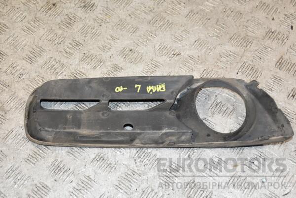 Накладка бампера под птф левая -10 Skoda Fabia 2007-2014 5J0853665 385208 - 2