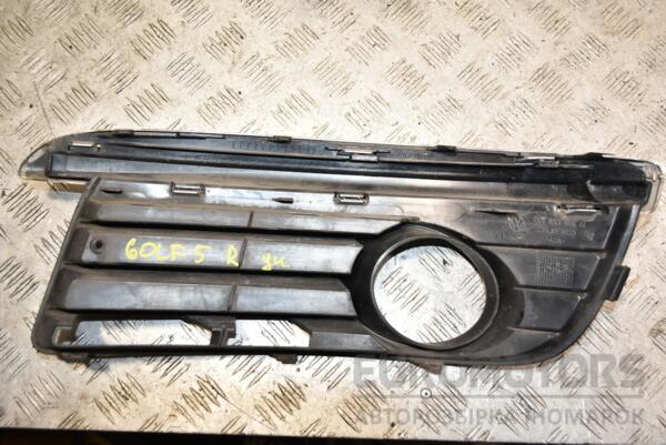 Накладка бампера под птф правая VW Golf (V) 2003-2008 1K0853666H 385237 - 2