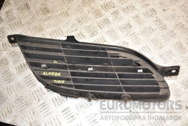 Решетка радиатора левая Nissan Almera Tino 2000-2006 62332BU000 385239 - 2
