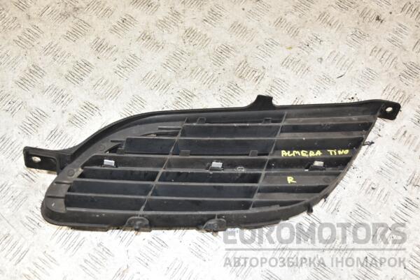 Решетка радиатора правая Nissan Almera Tino 2000-2006 62322BU000 385241 - 2