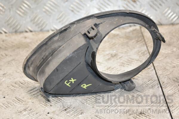 Накладка бампера под птф правая Infiniti FX 2008-2012 622561CA0A 385722 - 2