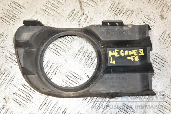 Накладка бампера під птф ліва -06 Renault Megane (II) 2003-2009 8200115117 385736 - 2
