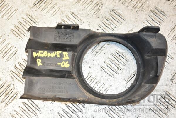 Накладка бампера под птф правая -06 Renault Megane (II) 2003-2009 8200115118 385738 - 2
