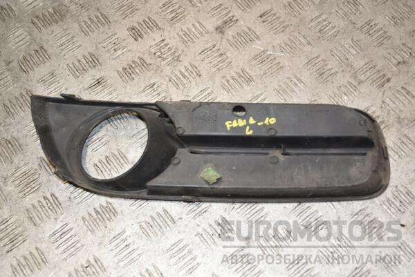Накладка бампера под птф левая -10 Skoda Fabia 2007-2014 5J0853665 385878 - 2